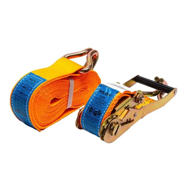 Popruh s ráčnou 50x 8m/ 5000kg s háky XTLINE