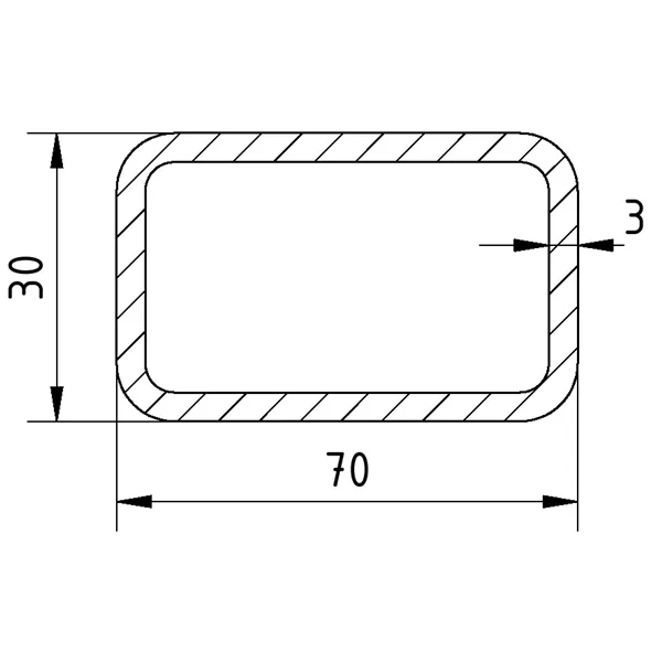 Jekl 70x30x3