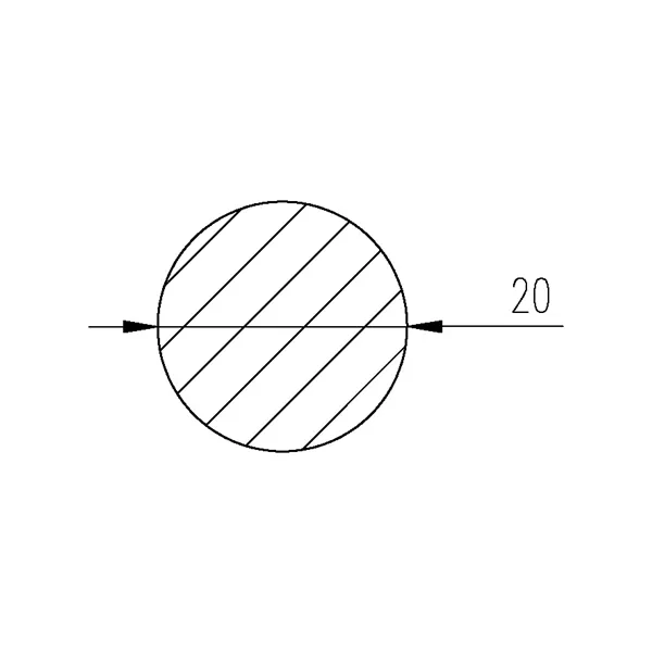 Ocel kruhová 20mm tažená AUTOMAT