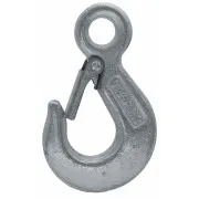 Hák 250kg s okem a pojistkou