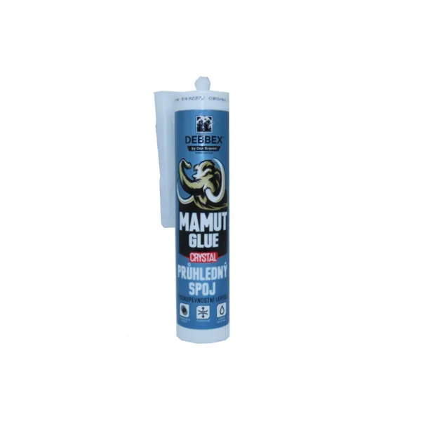 Lepidlo montážní MAMUT Crystal 290ml