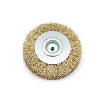 Kartáč okružní 100mm vlna MOSAZ BL97062