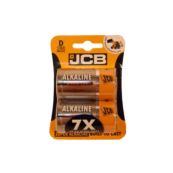 Baterie D/ LR20 alkalická 1,5V JCB SUPER velké mono