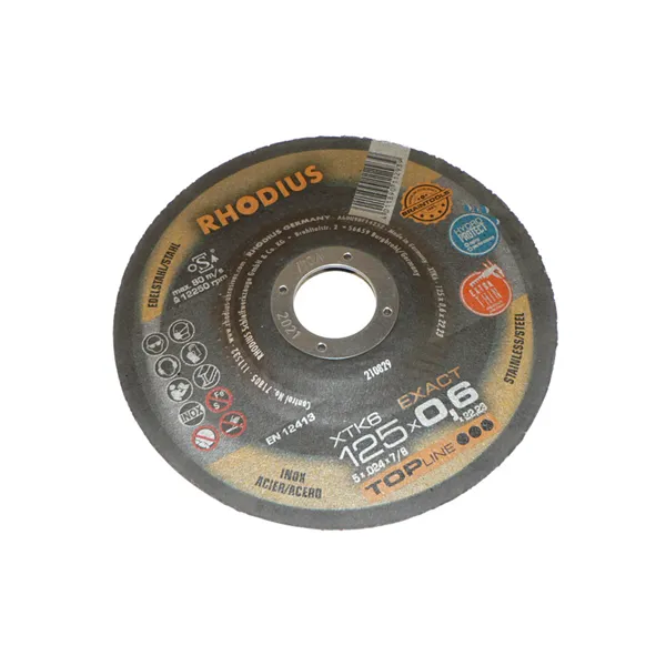 Kotouč řezný 125x0,6/ 22,2 XTK6 Inox RHODIUS