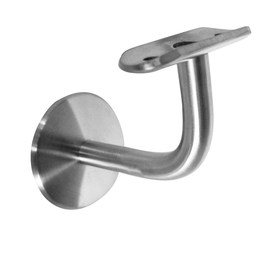 Nerezový držák madla na stěnu